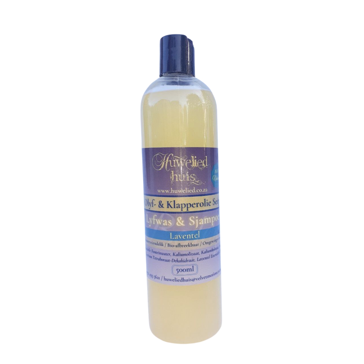 2-in-1 Lyfwas & Sjampoe Laventel / Body Wash & Shampoo Lavender - Image 5