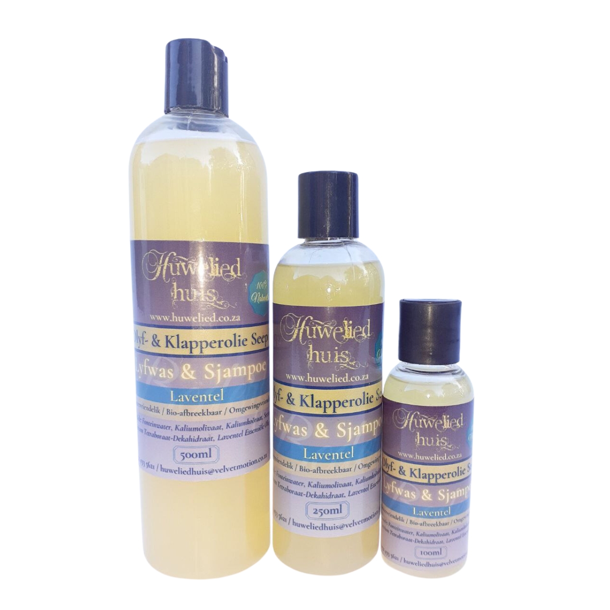 2-in-1 Lyfwas & Sjampoe Laventel / Body Wash & Shampoo Lavender - Image 4