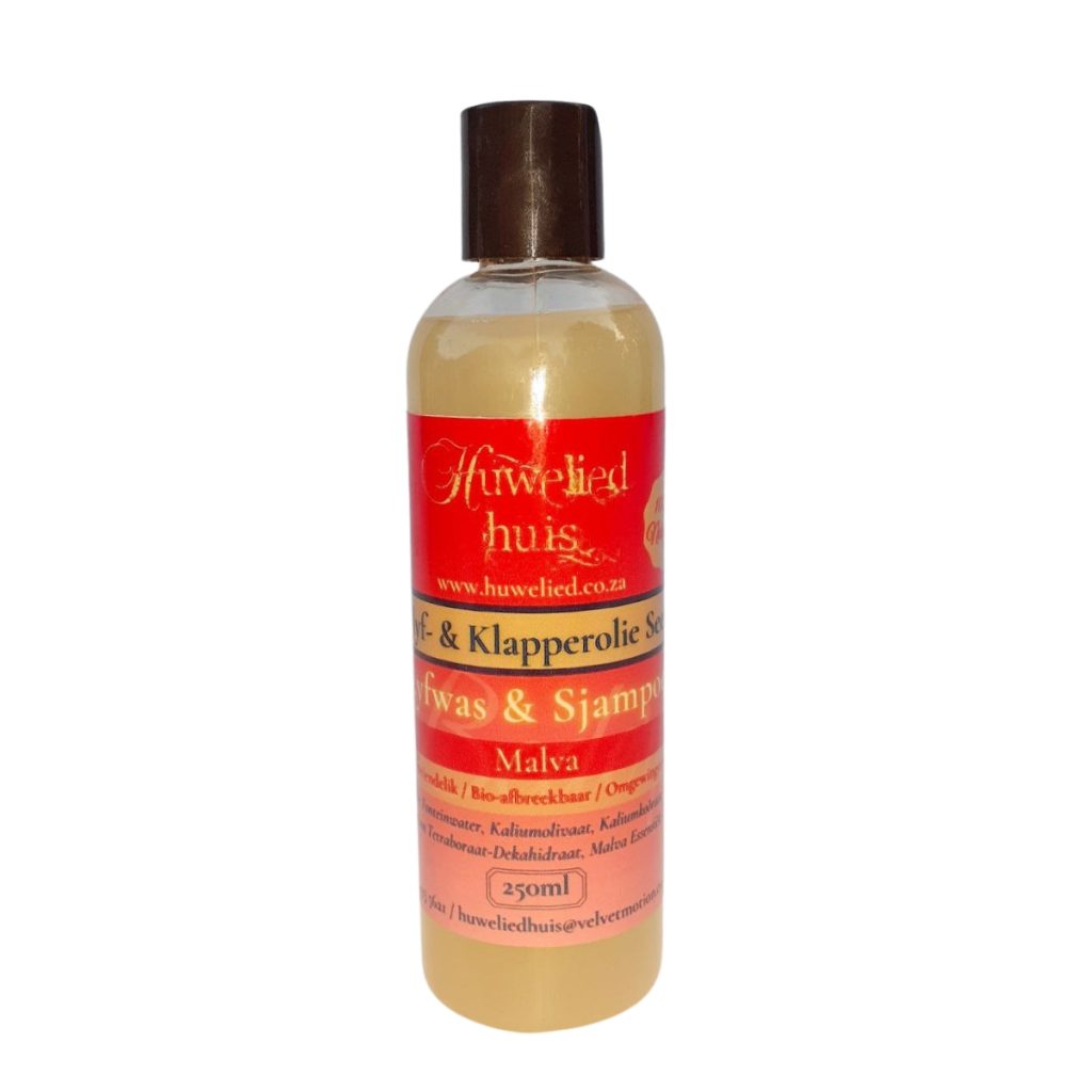 2-in-1 Lyfwas & Sjampoe Malva / Body Wash & Shampoo Geranium