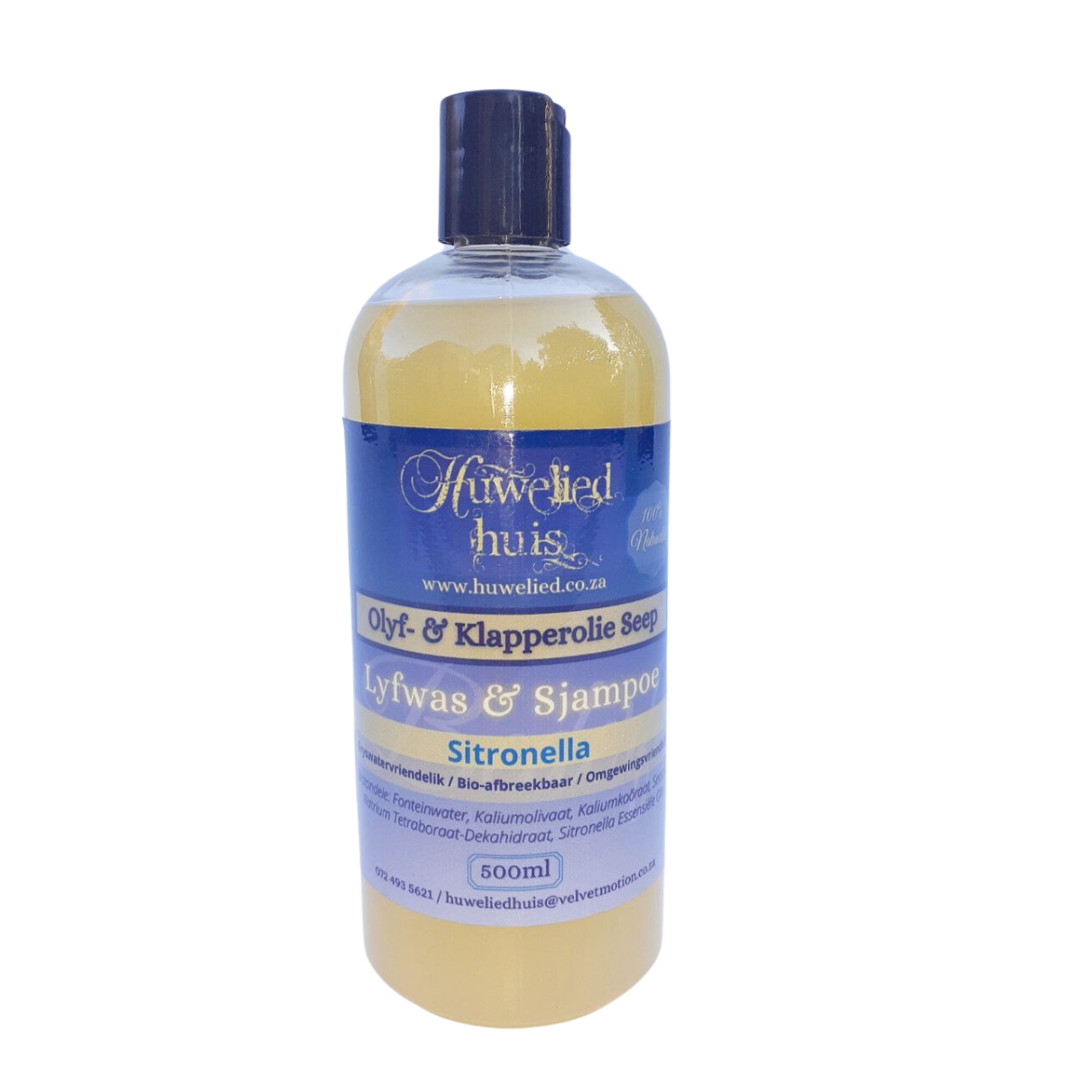 2-in-1 Lyfwas & Sjampoe Sitronella / Body Wash & Shampoo Citronella - Image 3