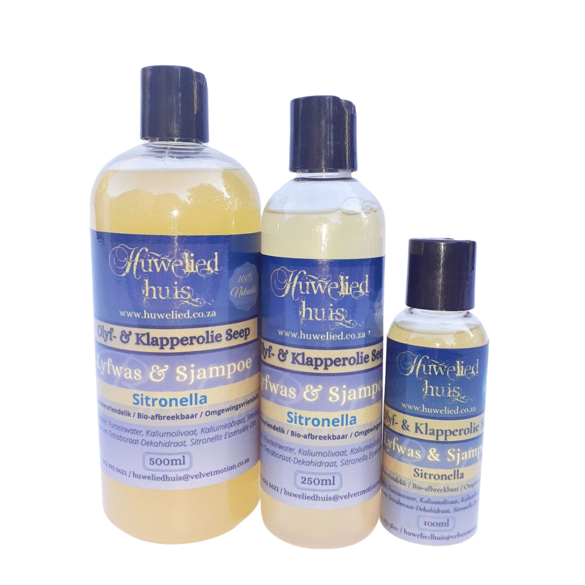 2-in-1 Lyfwas & Sjampoe Sitronella / Body Wash & Shampoo Citronella - Image 2