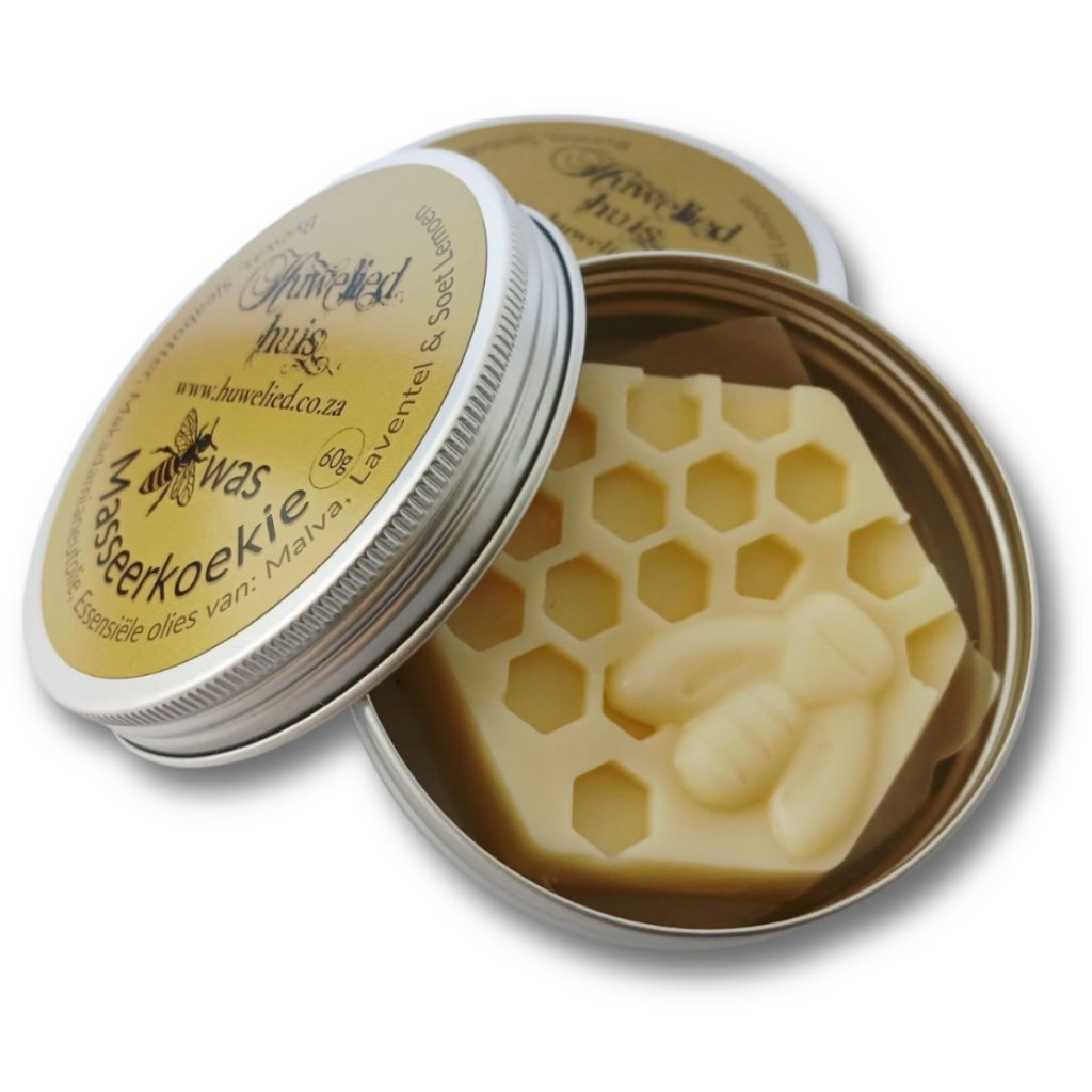 Byewas Masseerkoekie / Beeswax Massage Bar