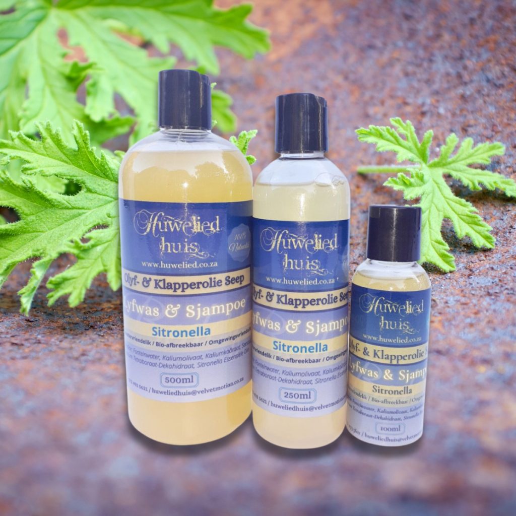 2-in-1 Lyfwas & Sjampoe Sitronella / Body Wash & Shampoo Citronella